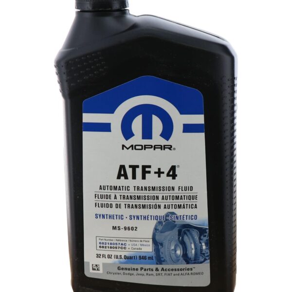ACEITE CAJA AUTOMÁTICA ATF+4  946ml (QUARTER)  Mopar
