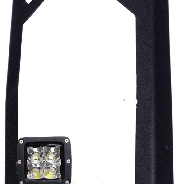 SOPORTES BARRA LED 50" Y NEBLINEROS EN PILAR WRANGLER JK 07-18 LANTSUN