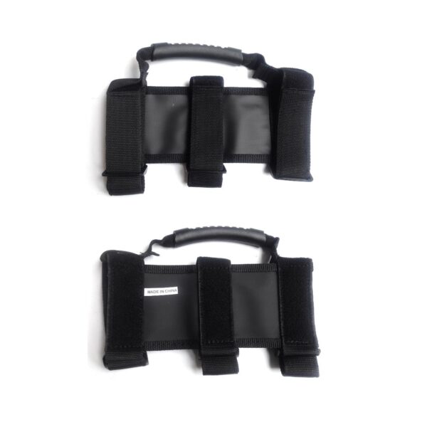PAR DE MANILLAS DELANTERAS PARA BARRA ANTIVUELCO WRANGLER JK 07-18 LANTSUN