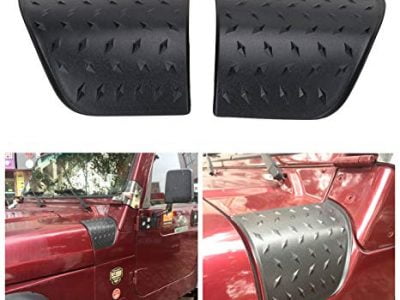 JUEGO PROTECTOR PLASTICO LATERAL BAJO PARABRISAS WRANGLER TJ 97-06 LANTSUN