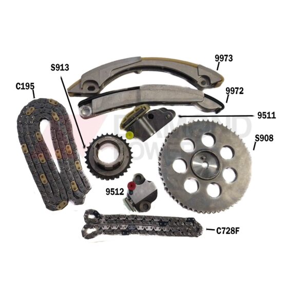KIT DISTRIBUCION  COLORADO 2.8/2.9/3.5/3.7 04/12 HUMMER H3 06-10 DIAMOND