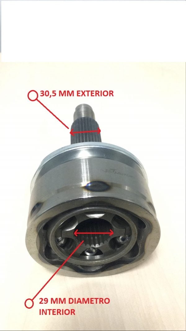 HOMOCINETICA EXTERIOR DER/IZQ FORD RANGER 4X4  ARGENTINA DIESEL 2.2/3.2 2013>2019 CHINA