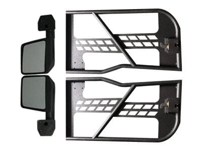 JUEGO PUERTAS TUBO C/ESPEJOS WRANGLER JL 2 PUERTAS 19-23 LANTSUN