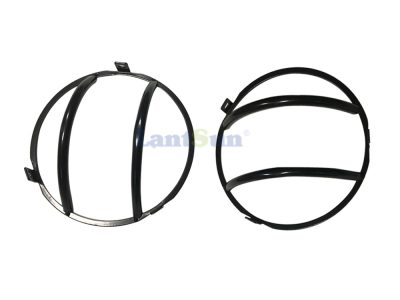 JUEGO PROTECCIONES FOCOS DELANTEROS WRANGLER TJ 97-06 LANTSUN