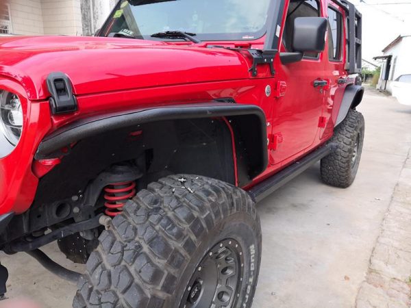 JUEGO FENDER ACERO TIPO "POYSON SPYDER"  WRANGLER JL 19-24 LANTSUN - Imagen 2