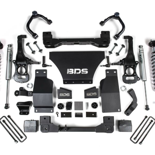KIT LEVANTE BDS 4" SILVERADO TRAILBOSS COILOVER 19-24 BDS