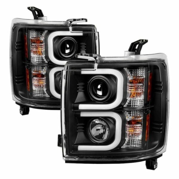 PAR OPTICOS TIPO SPYDER SILVERADO 14-16  SONAR