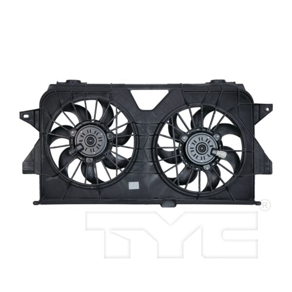 ELECTRO VENTILADOR DUAL CARAVAN 3.3 05-07 TYC - Imagen 2