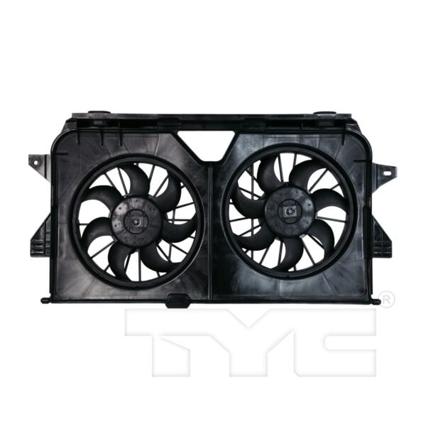 ELECTRO VENTILADOR DUAL CARAVAN 3.3 05-07 TYC