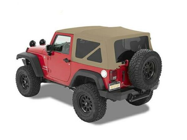 TECHO LONA BEIGE WRANGLER JK 2 PUERTAS 07-18 BESTOP