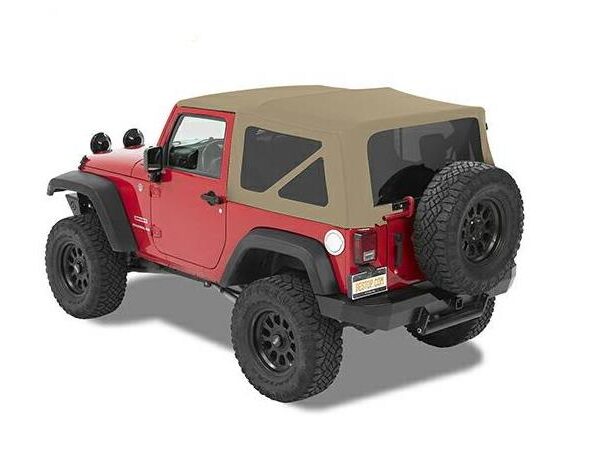 TECHO LONA BEIGE WRANGLER JK 2 PUERTAS 07-18 BESTOP