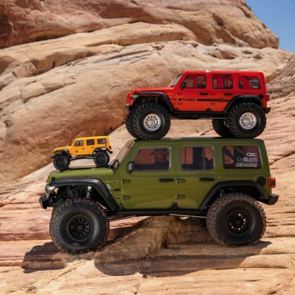 JEEP WRANGLER JLU R/C  ESCALA 1/6 4WD VERDE AXIAL - Imagen 6