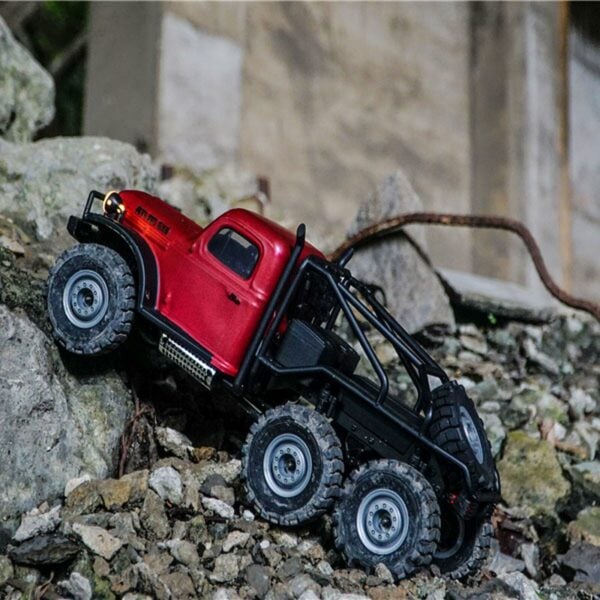 CAMION ROJO ATLAS 6WD  1/18   BRUSHED CRAWLER RTR  FMS - Imagen 3