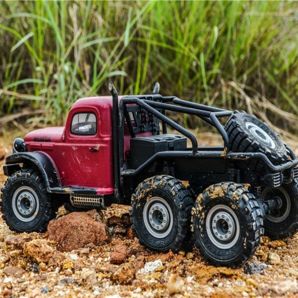 CAMION ROJO ATLAS 6WD  1/18   BRUSHED CRAWLER RTR  FMS - Imagen 5