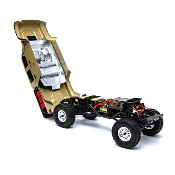 JEEP WRANGLER GLADIATOR R/C  ESCALA 1/24 4WD BEIGE AXIAL - Imagen 8