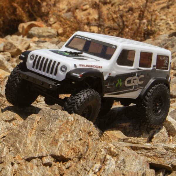 JEEP WRANGLER JLU R/C ESCALA 1/24 4WD BLANCO AXIAL - Imagen 7