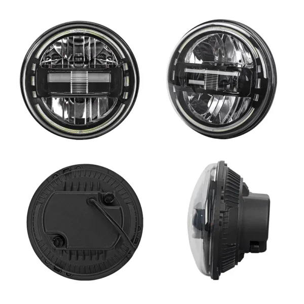 JUEGO OPTICOS LED WRANGLER JK 07-18 LANTSUN - Imagen 3