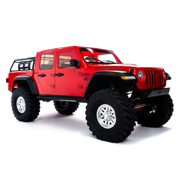 JEEP WRANGLER GLADIATOR R/C  ESCALA 1/10 4WD ROJO AXIAL - Imagen 2