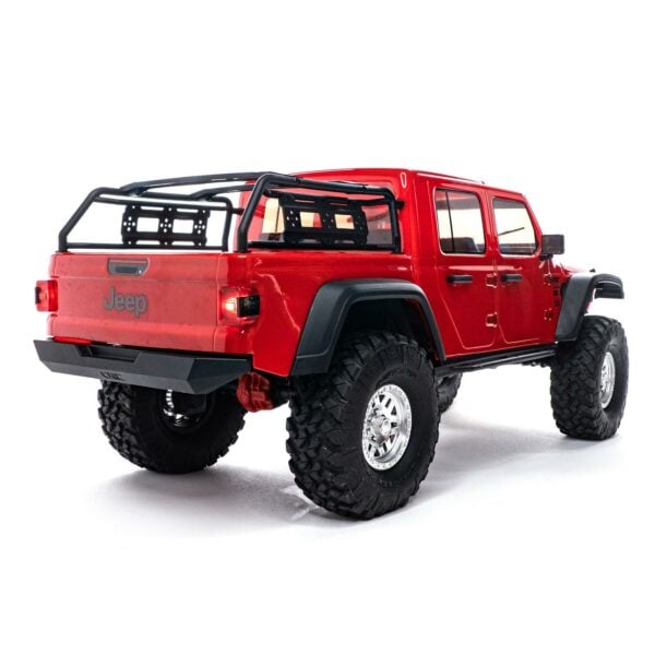 JEEP WRANGLER GLADIATOR R/C  ESCALA 1/10 4WD ROJO AXIAL - Imagen 3