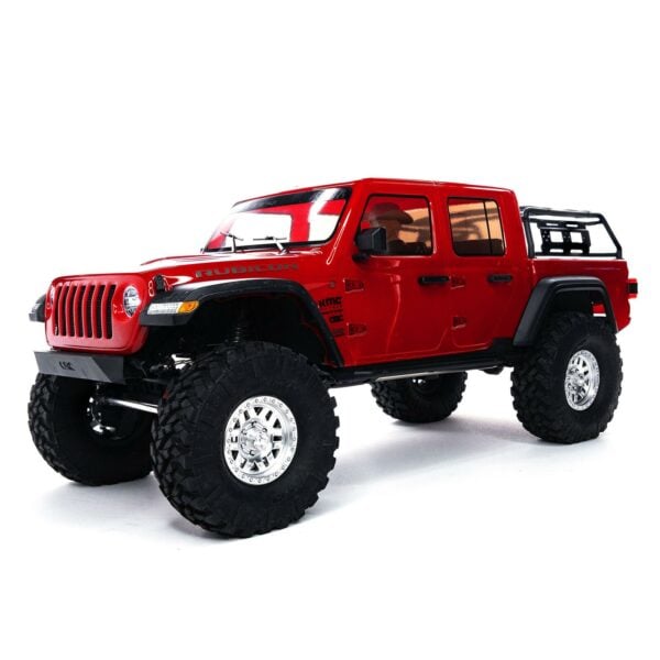 JEEP WRANGLER GLADIATOR R/C  ESCALA 1/10 4WD ROJO AXIAL