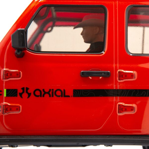 JEEP WRANGLER JLU R/C  ESCALA 1/10 4WD NARANJO AXIAL - Imagen 6