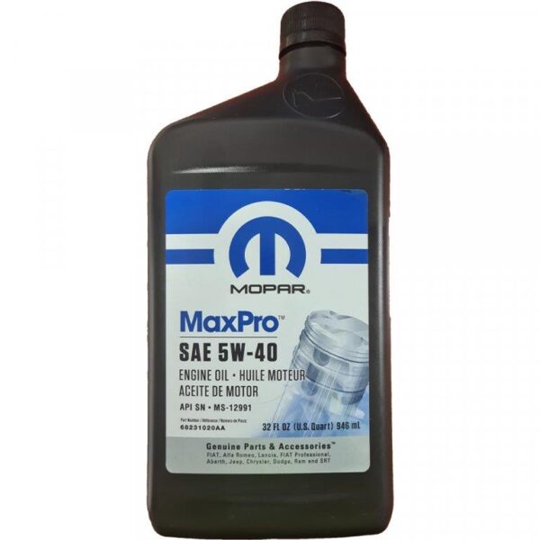 ACEITE 5W40 MOTORES DIESEL MOPAR