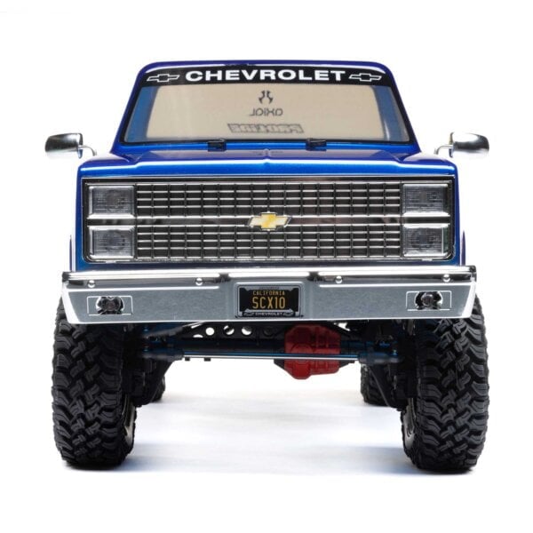 CHEVROLET K10 1982 BASE CAMP R/C ESCALA 1/10 4WD AZUL AXIAL - Imagen 2