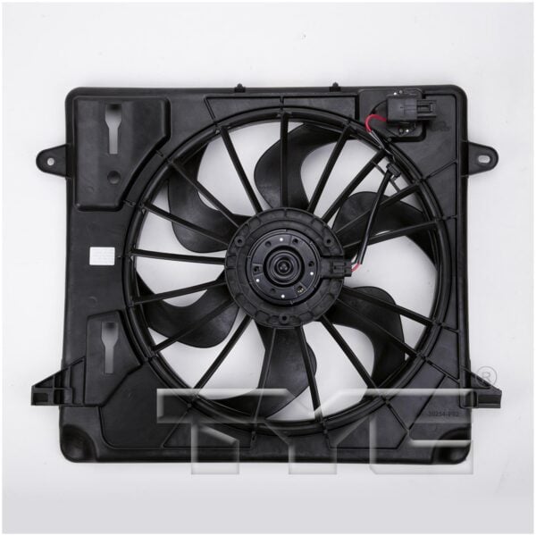 ELECTRO VENTILADOR WRANGLER JK 3.8 V6  07-11 TYC - Imagen 2