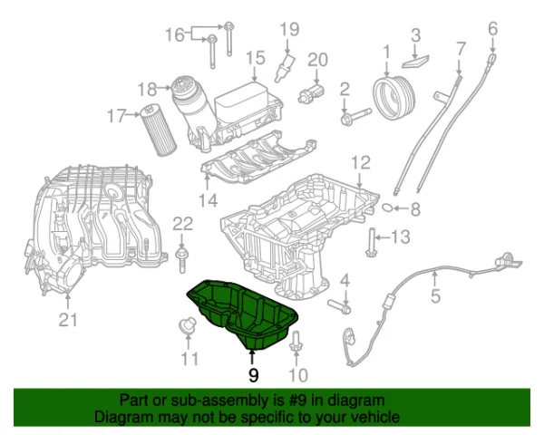 CARTER DE MOTOR JEEP WRANGLER 11-18 DODGE CHARGER / CHALLENGER 11-23 CHRYSLER 300 11-23 DORMAN - Imagen 2