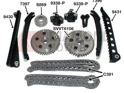 KIT DISTRIBUCION F-150 V8 5.4 24V 04-10 VVT EXPEDITION V8 5.4 24V 05-08