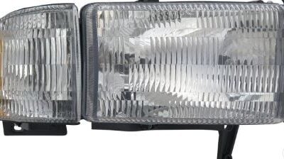 FAROL OPTICO DELANTERO DERECHO RAM 1500/2500 94-02 TYC