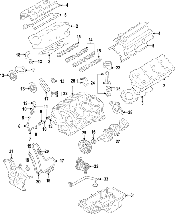 PIÑON SICRONIZACION VVT LEVAS LADO ESCAPE MUSTANG EDGE F-150 EXPLORER DORMAN - Imagen 2