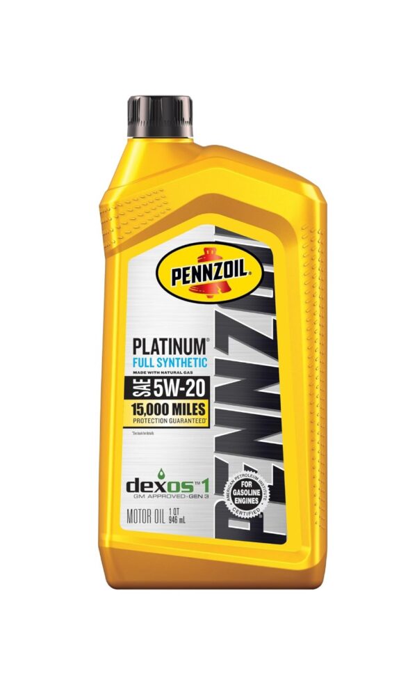 ACEITE 5W20 DEXOS 1 SINTETICO BENCINEROS 946ml PENNZOIL